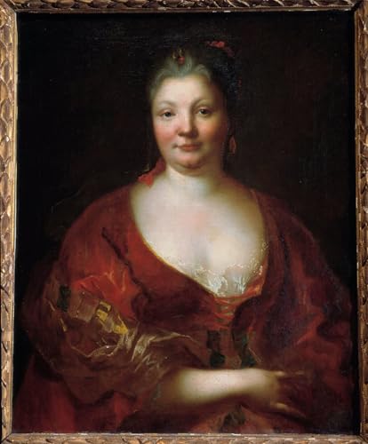 Portrait de Madame Du Noyer par Jean Raoux reproduction haut de gamme pour salon