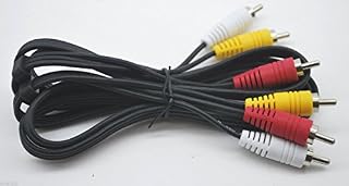 RCA 6 FT Audio/Video Composite Cable DVD/VCR/SAT Yellow/White/RED CONNECTORS
