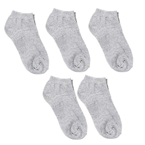 Baci & Abbracci Pack 5 Calcetines Tobilleros de Algodón BACSA001 para Hombre