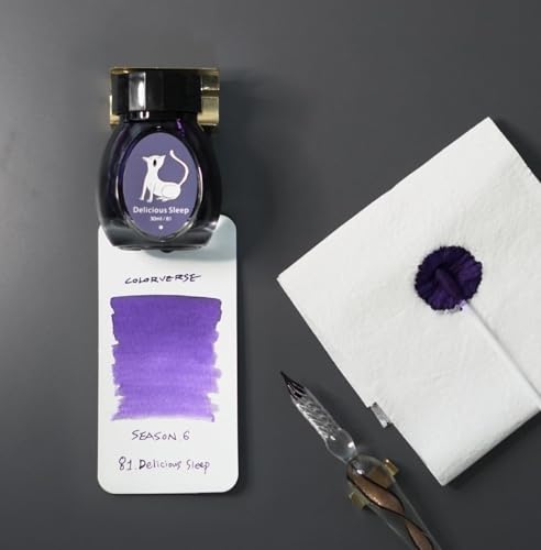 Image of Colorverse Ink - Season 6 - Joy in The Ordinary - No. 81, Delicious Sleep (30ml) Fountain Pen Ink