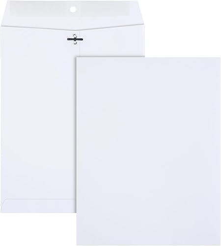 Quality Park - Sobres de cierre (100 unidades), color blanco, Blanco