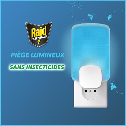 Raid Essentials 2x Lichtfalle Nachfüller für Fliegen und Motten, 2er Pack – Ansicht 4