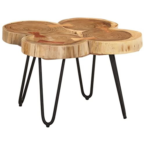 BOWEKAM Home & Garden - Mesa de centro de 36 cm, 4 baúles de madera maciza de acacia, elección de muebles
