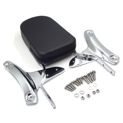 Sissy Bar Finition Chrome Miroir Premium pour Custom Shadow VT750 - 6