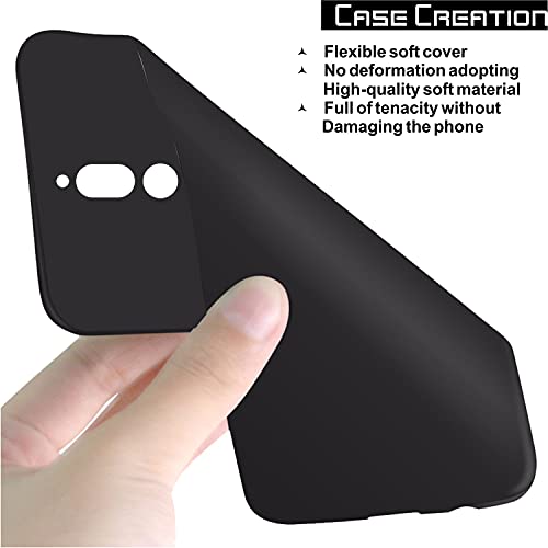 Image of Case Creation for Redmi 8 2020 Back case, Xiaomi Redmi 8 Slim Flexible Smart Look case with 360 Camera All Angle Protection (Pure Black)