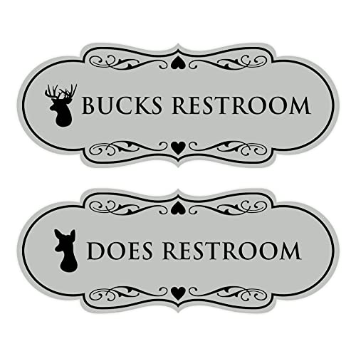 Panneaux toilettes Bucks and Does pour sublimer la décoration de vos sanitaires