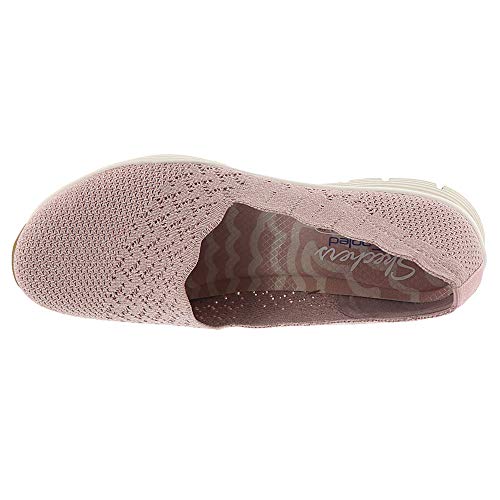 Image of Skechers Women's Seager Stat Scalloped Collar Engineered Skech-Knit Slip-on Classic Fit Loafer