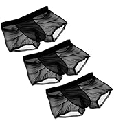 [Pazalor] ボクサーパンツ メンズ 新感覚 極薄メンズ アイス シルク シームレス 下着 3枚組 吸汗速乾 抗菌防臭 男性 下着