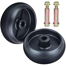 2 Pack GX10168 Gauge Wheel Replaces GX10168 Deck Wheels with Hardware Kit for D110 D130 D140 D160 D170 L100 L110 L120 L130 LA115 LA135 LA145 Z225 Z335 Z345 Z355 Z425 Z445 Tractors