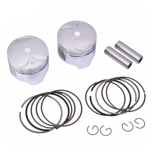Segments piston Steed 400 améliorant la compression moteur