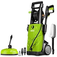 Draper PW2200 Electric Pressure Washer | 165Bar High Power Washer Gun | Patio Cleaner Jet Washer Attachment | Patio and Car | 03095