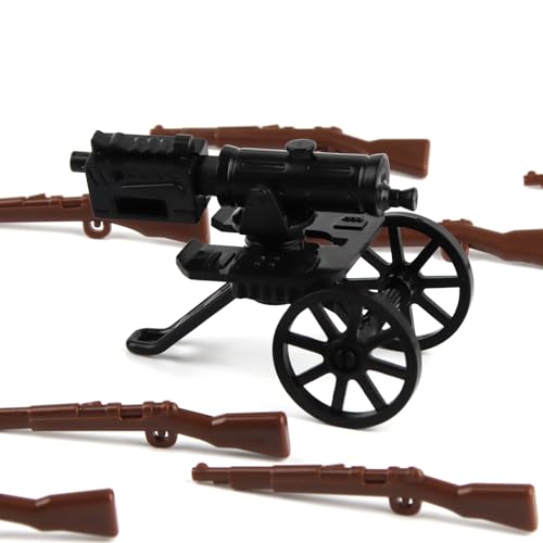 Huanmin Waffen Militär Set für Figuren,50 Teiliges Soldaten Spielset,Mini Soldaten Figuren Spielzeug Set,Polizei WW2 Armee Spielzeuge zum Ww2 Army Soldaten,Ww2 Figuren,Toy Soldiers Ww2