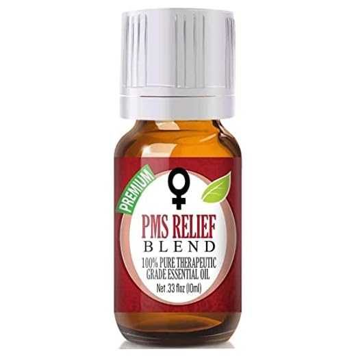 Healing Solutions PMS Relief Blend Essential Oil - 100% Pure Therapeutic Grade PMS Relief Blend Oil - 10ml