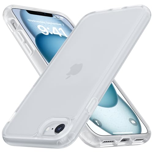 iPhone16E P[X }bgNA TPU+PC  ϏՌ ~ wh~ ČRMILKi ϖh~ CX[dΉ X}zP[X iPhone16E [WHTMM]