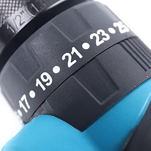 10mm Akku Schlagbohrschrauber Mit Schlagbohrmaschine, Akkuschrauber Bohrmaschine Akku Schrauber, Mit Led Arbeitslicht, 25+1 Stufeneinstellungen – Bild 7