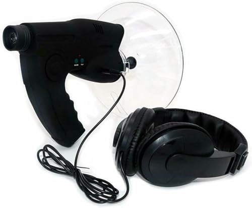 BTOIASYHF Micrófono Parabólico Oído Biónico, Amplificador De Sonido Spy Spy Eargisting De Audición Biónica Telescopio De Alta Definición, para Pájaros Que Escuchan Telescopio
