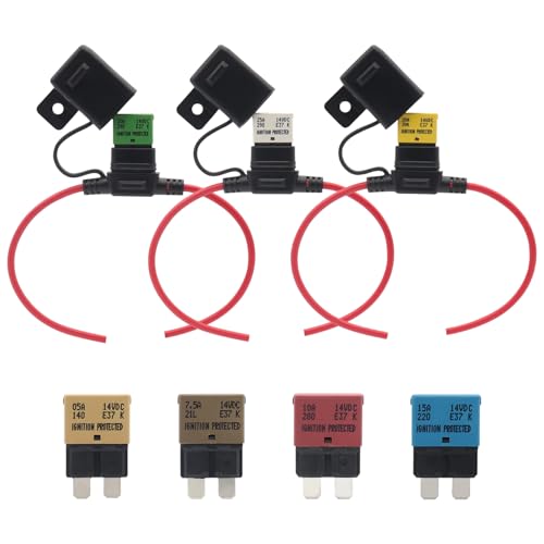 Porte-fusible réutilisable 32V pour éviter les courts-circuits en voiture