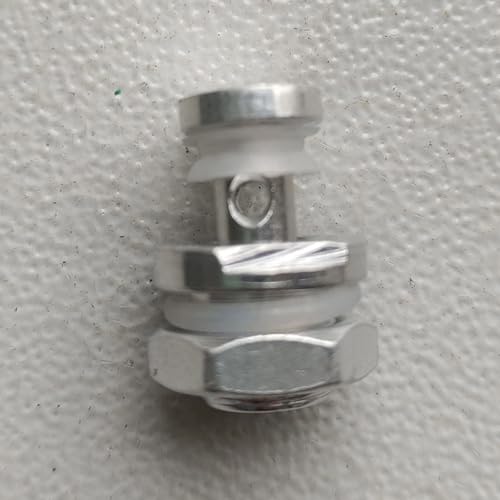 Repuesto 5 válvulas flotantes y anillos de sellado para olla a presión, textura metálica segura para cocina miniatura 3