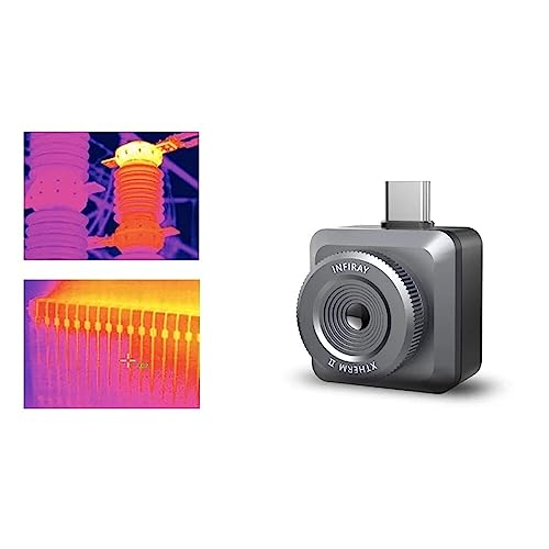 T2L Thermal Imager 256x192 Camera Infrared Thermometer Imager Industrial Detection Imaging Camera for Mobile Phone Android