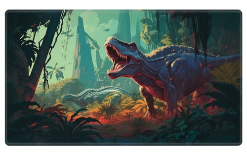 EDGFRTOIO Playmat 24' x 14' Game Mats Tabletop Magic for MTG/TCG Cards, Trading Card Game Playing...