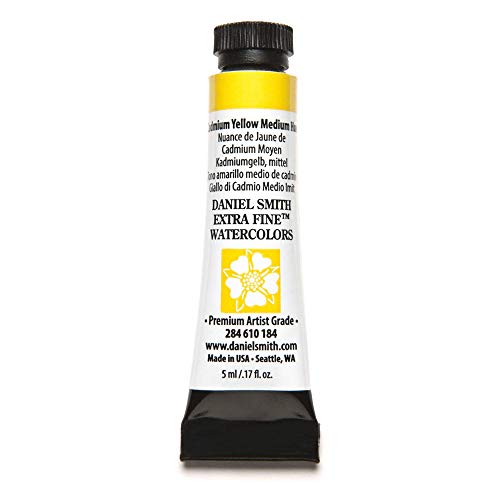Daniel Smith ダニエル・スミス 水彩絵具 5mlチューブ (Cadmium Yellow Medium Hue) 284610184