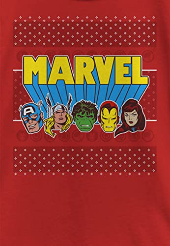 Marvel Avengers Classic Ugly Christmas Girls T-Shirt2
