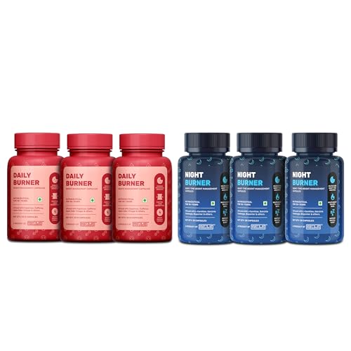 Image of What's Up Wellness Daily + Night Burner Combo | GLP1 for Weight Loss, Boosts Metabolism and Curbs Cravings | 24-Hour Weight Management | Burn Fat Day & Night