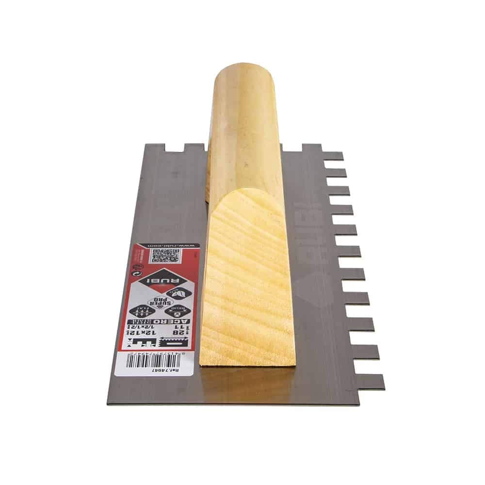 Rubi - Peine Acero 28 Cm. (12 X 12) (74947)