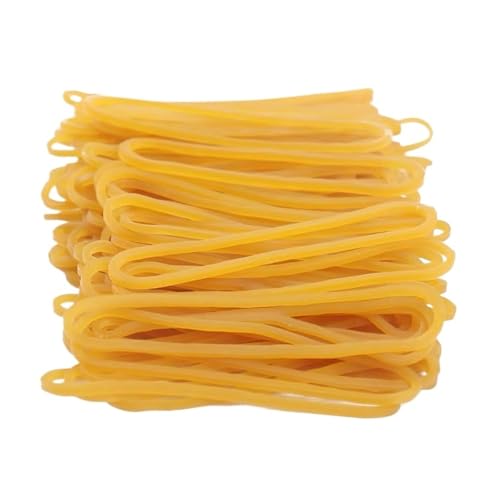 �S���R����������Ɣ����āA Elastic Rubber Bands 100 pcs Yellow 60mm