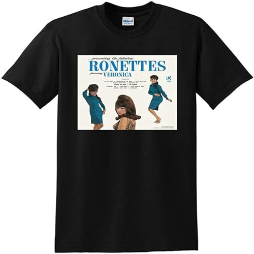 Photo de The RONETTES T Shirt Presenting The Fabulous ronettes Black M