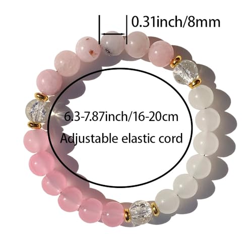 7 Chakra Bracelets for Women Men Natural Stone Handmade Gemstones Stretch Elastic Adjustable Healing Yoga Beads Bracelet Spiritual Energy Jewelry Fashion Accessories Creative Gift3