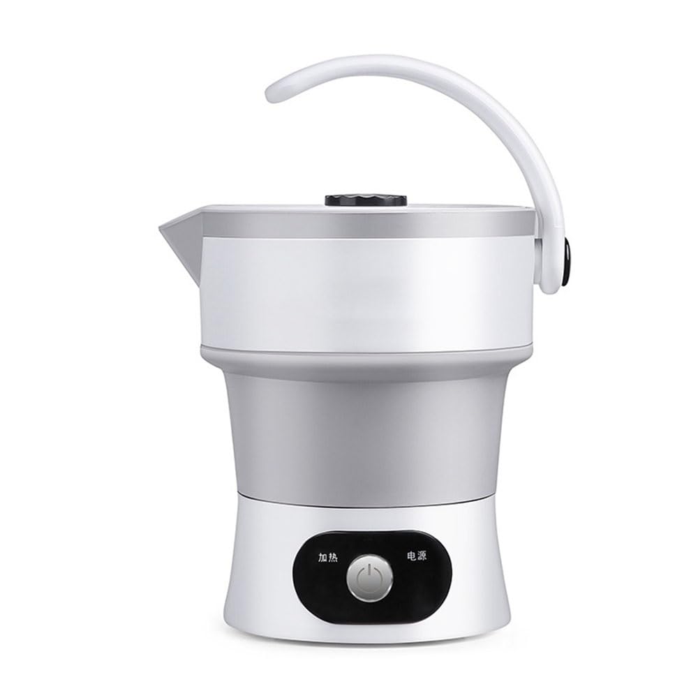Bouilloire Pliable pour Camping et Voyage en Silicone Alimentaire Compact de 0,6 Litre