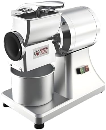 Electric Rotary Cheese Grater Machine, Stainless Steel Cheese Crusher, Butter Grinder for Bread Bran