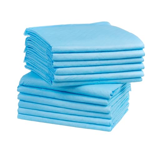 Green Blue GB495 Trainingsunterlagen Set Trainingspads für Hunde und Welpen 60x40cm Hygieneunterlage Welpenunterlage Einwegpad 6-lagig (50 Stück)