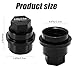 HABNVUON 24PCS Wheel Lug Nut Covers, Wheel Nut Cap, Bolt Covers Caps for Wheels Lug Nuts Protection and Car Decorations, 15646250 Black Lug Nut Cover Caps Compatible with Chevy GMC 1500 2500