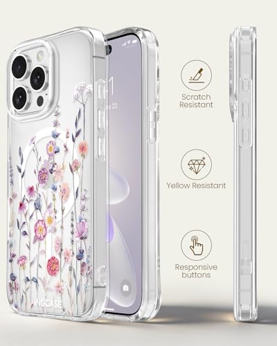 Coque iPhone 14 Pro Max transparente mignonne pour femmes - 6
