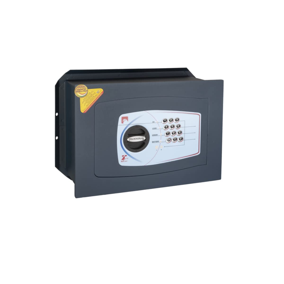 Technomax, Cassaforte a muro, Serie Gold Trony modello GT/4L, Apertura a combinazione elettronica digitale, Dimensioni mm. 270 (H) x 390 (L) x 240 (P)