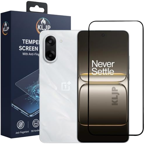 Image of Military-Grade Gorilla Tempered Glass For 1+NORD CE5 With Installation Kit | Edge to Edge Coverage | Black