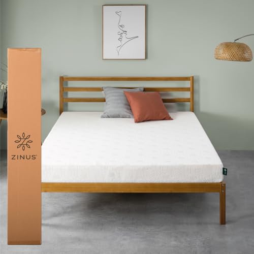 La mejor comparación de Colchones individuales para comprar hoy. 45 Zinus Airflow | Colchón Individual de Memory Foam 12 cm de Grosor con Sistema Airflow y Gel Refrescante Que da una sensación de frescura al Dormir | Firmeza Media | 10 años de...