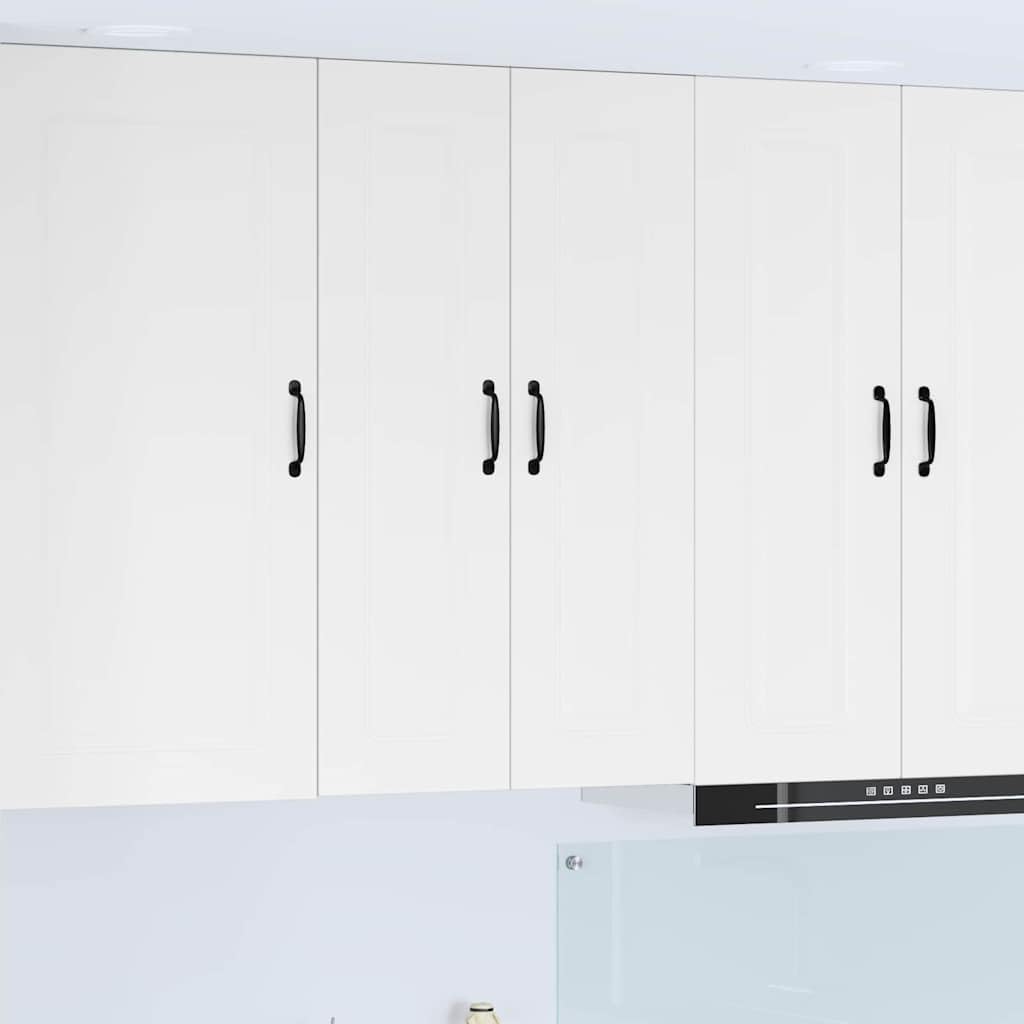 Generico Pensile Cucina Bianco Lucido 60 x 31 x 100 cm Legno Multistrato,Bianco,23kg,884788