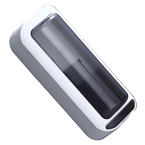 OKUMEYR Wall Mounted Kitchen Utensil Holder with Rotatable Compartment Design Drainage Silverware Storage Box for Easy Access and Organization for Forks Chopsticks and Spatulas