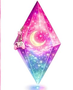 Gaming Notebook: Sims Inspired 300 page composition notebook