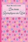 Dieses Notizbuch gehört der besten Rechtspflegerin der Welt: liniertes Notizbuch | Journal für die beste Rechtspflegerin der Welt - Rechtspfleger Geschenke