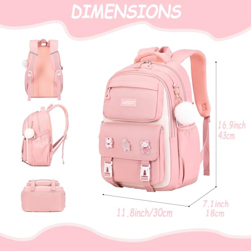 Girls Backpack, Pink School Backpack for Girls, Kids Backpack for school, Mochilas Escolares Para Niñas, School Backpack3