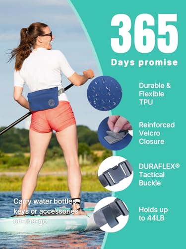 Image of niphean IPX7 Waterproof Fanny Pack, Magnetic One-Hand Closure Dry Bag