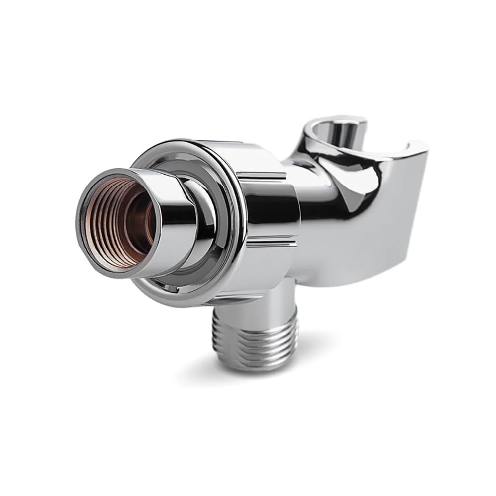 Soporte de Brazo para Cabezal de Ducha de Mano, Ajustable, con Bola giratoria, Universal, 2 o 4 Unidades (4 Unidades)