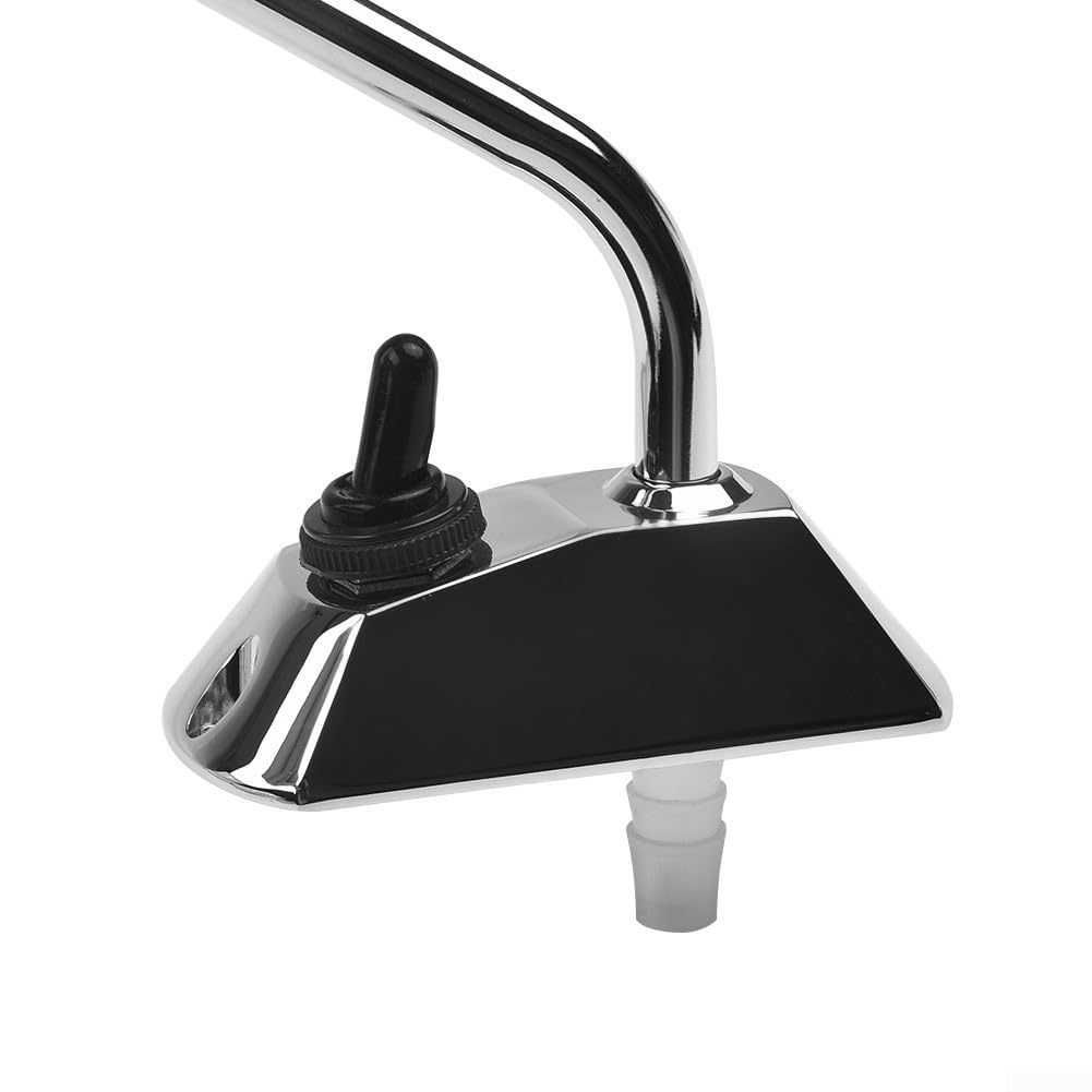 Robinet de pompe à eau, robinet de pompe à eau électrique d'office 12 V, robinet d'eau avec interrupteur de remplacement de tuyau de diamètre intérieur adapté pour bateau caravane