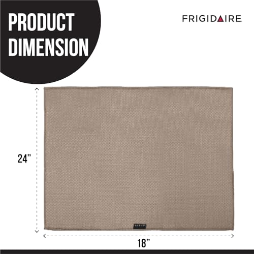 Frigidaire D1GRANT/SPBEIFRD Grant Polyester Dish Drying Mat,Kitchen Counter, Machine Washable,Polyurethane Interior thumb #3