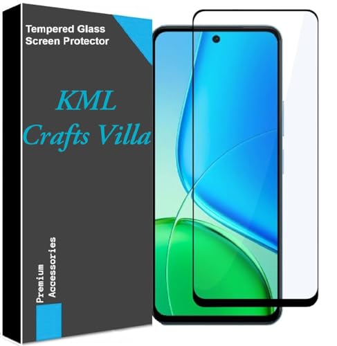 Image of HD, Scratch, Tear Resistant Edge to Edge Tempered Glass Screen Protector Guard Suitable For Realme P4