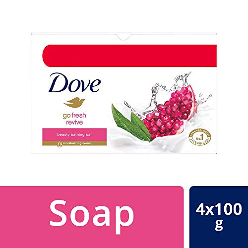 Image of Dove Go Fresh Revive Beauty Bar, 100 g (Pack of 4)